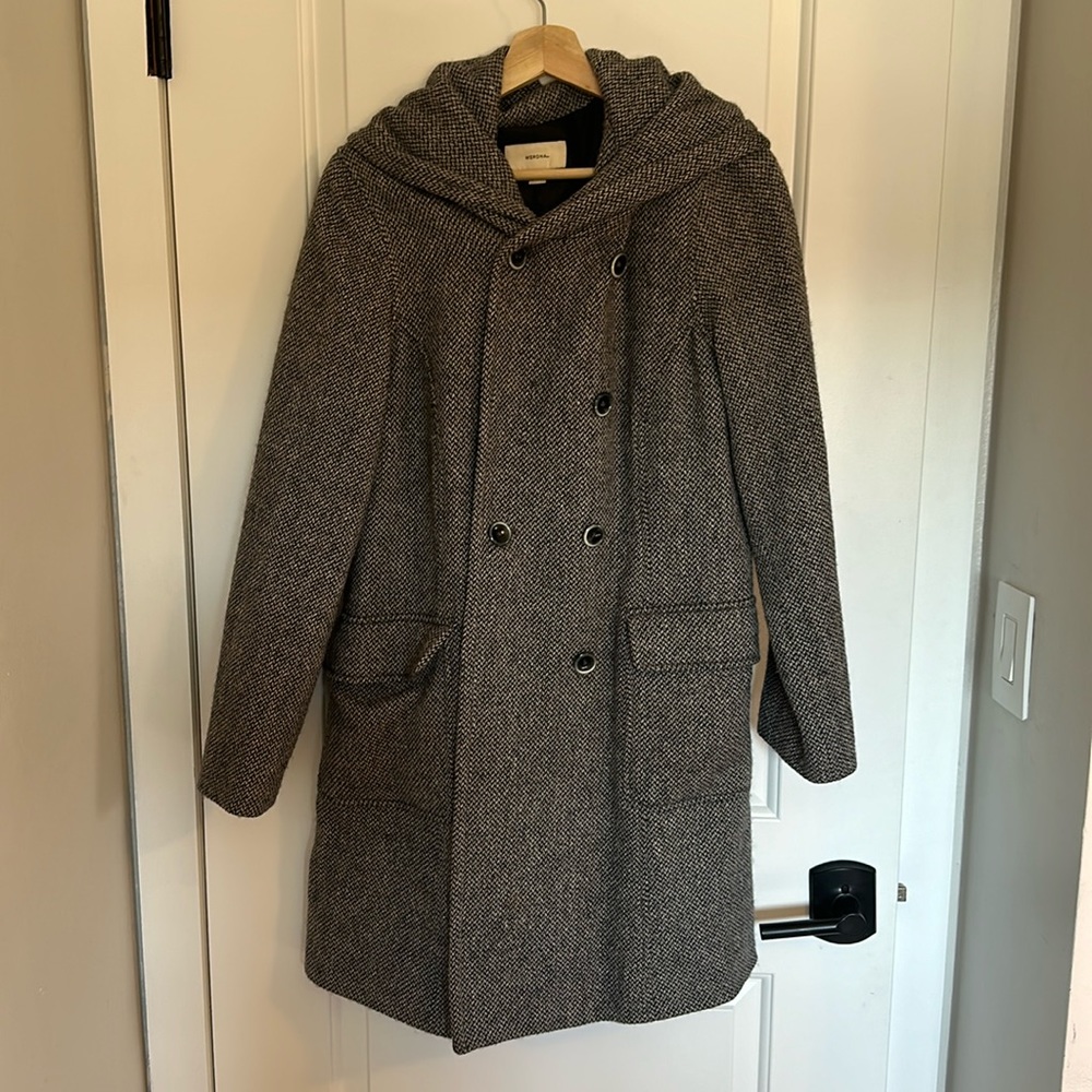 Peacoat Lined Wool/poly L